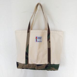 パロットキャンバス(PARROTT CANVAS)のパロットキャンバス カモフラトートバック MADE IN USA(トートバッグ)