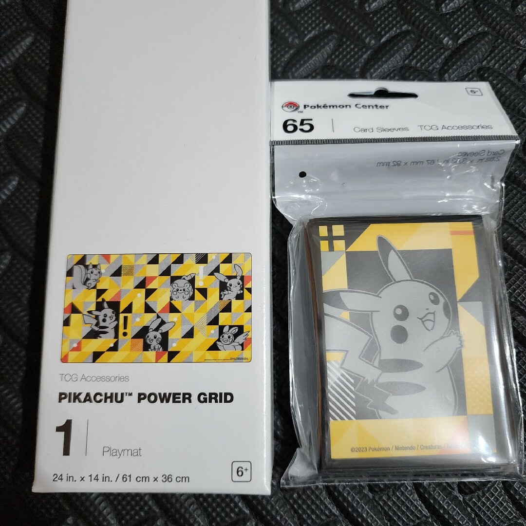 PIKACHU POWER GRID WCS サプライ2種 ピカチュウ