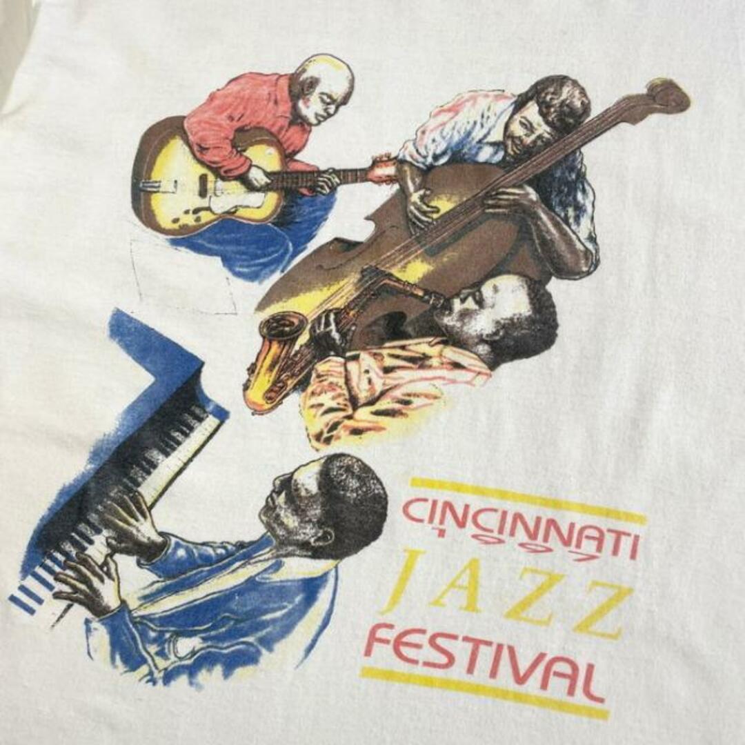 90年代 CINCINNATI JAZZ FESTIVAL 1997 フェス アート プリント Tシャツ メンズXL