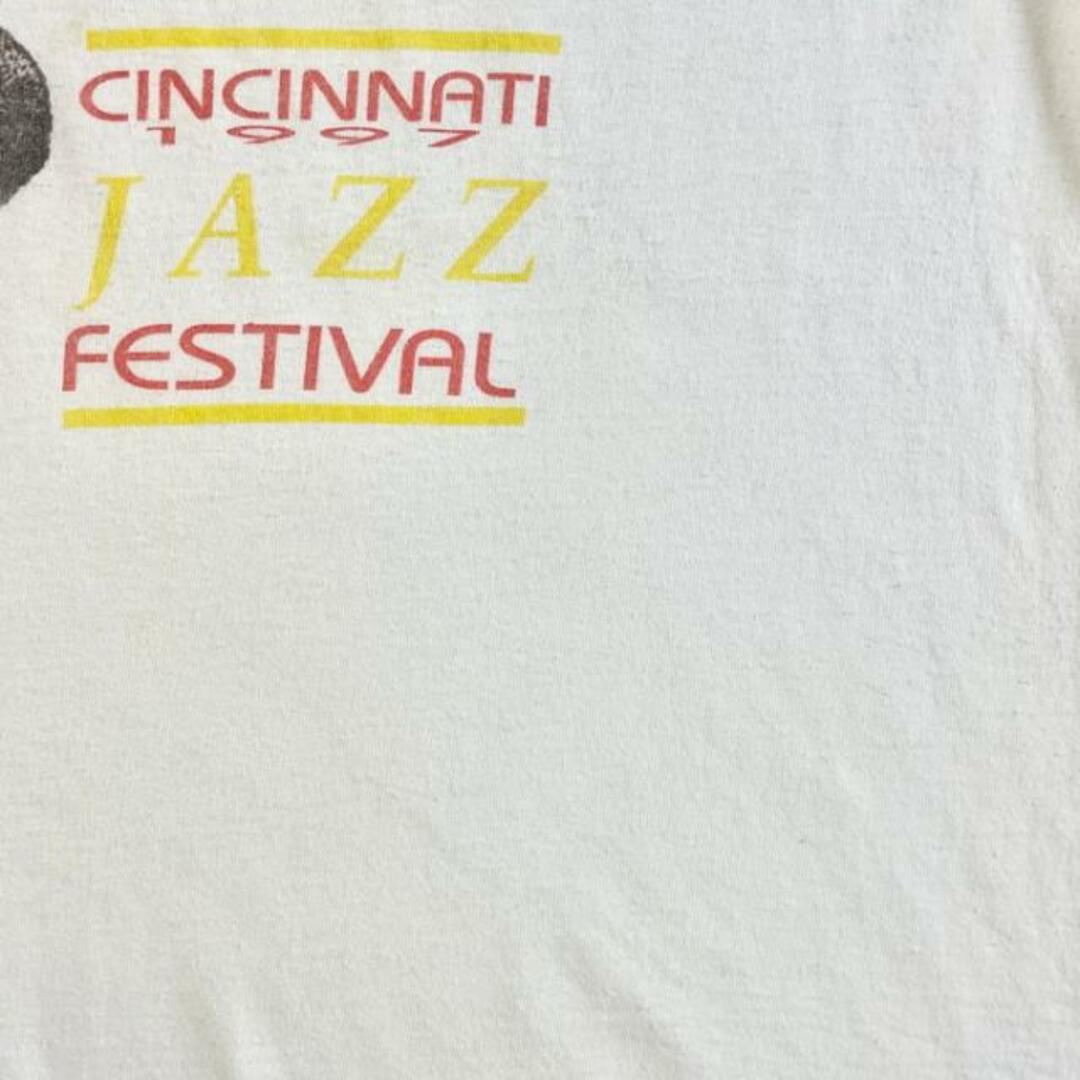 90年代 CINCINNATI JAZZ FESTIVAL 1997 フェス アート プリント Tシャツ メンズXL