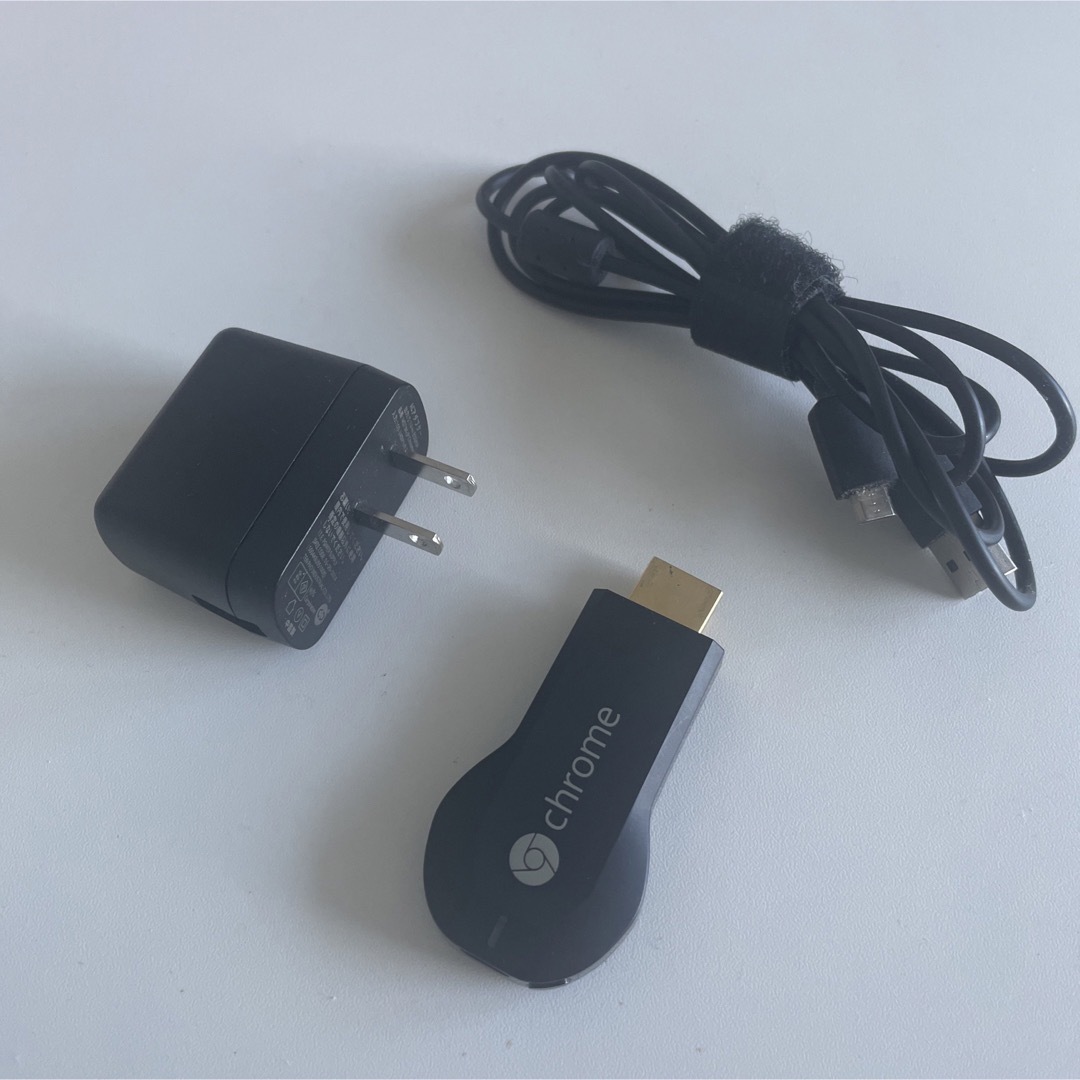 Google(グーグル)のChromecast クロームキャスト スマホ/家電/カメラのテレビ/映像機器(映像用ケーブル)の商品写真