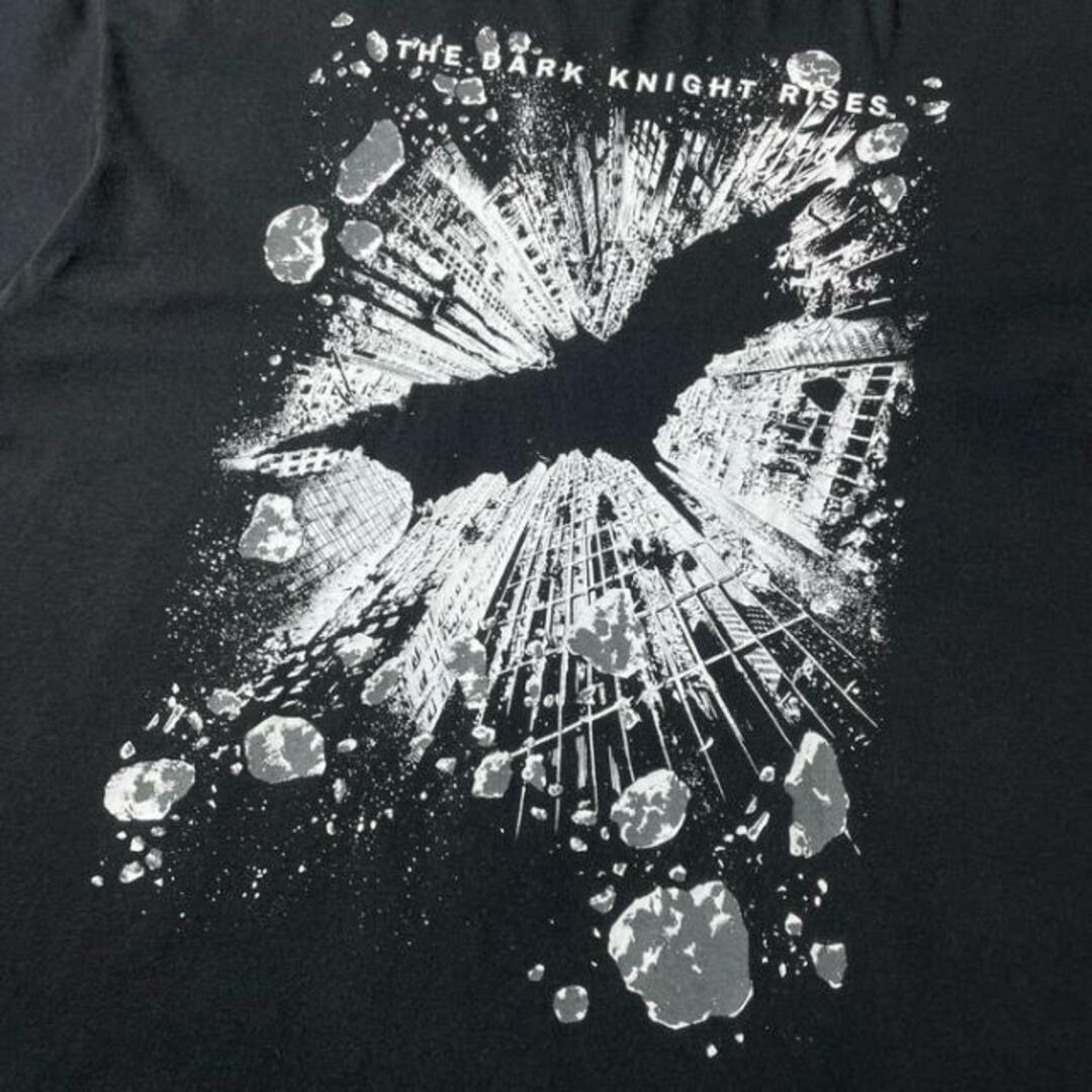 メンズTHE DARK KNIGHT RISES ダークナイト ライジング バットマン  ムービー プリントTシャツ メンズXL