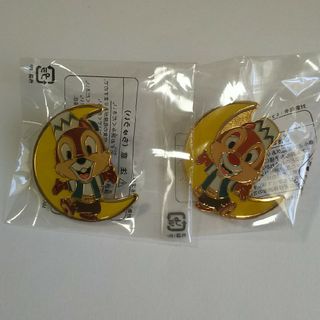 チップアンドデール(チップ&デール)のディズニー非売品ピンバッチ(バッジ/ピンバッジ)