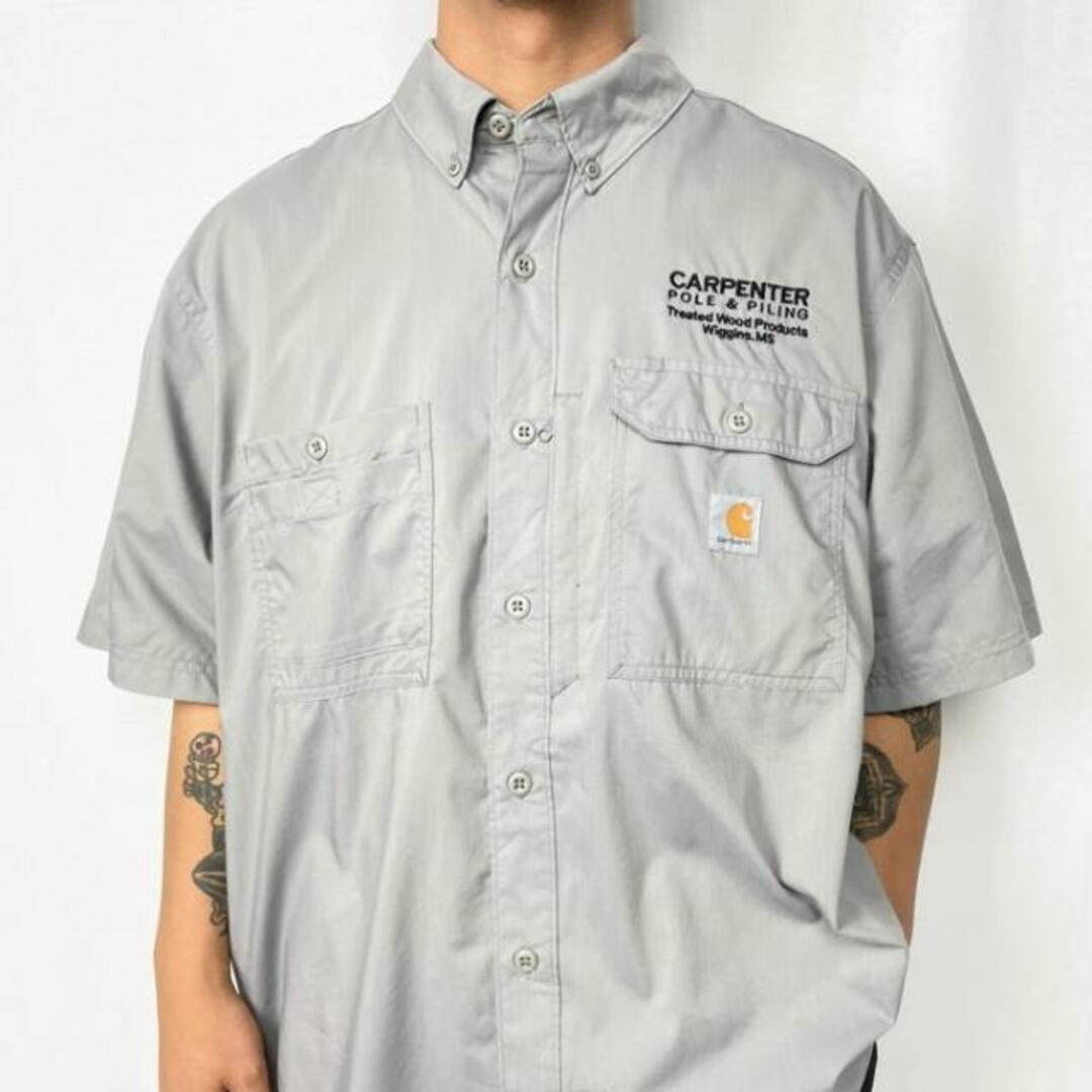 Carhartt カーハート FORCE メッシュライナー アウトドア 半袖シャツ メンズXL