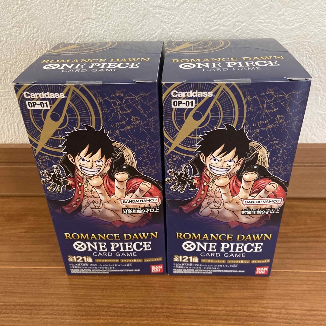 ONE PIECE - ワンピース カード ロマンスドーン 新品未開封 テープつき