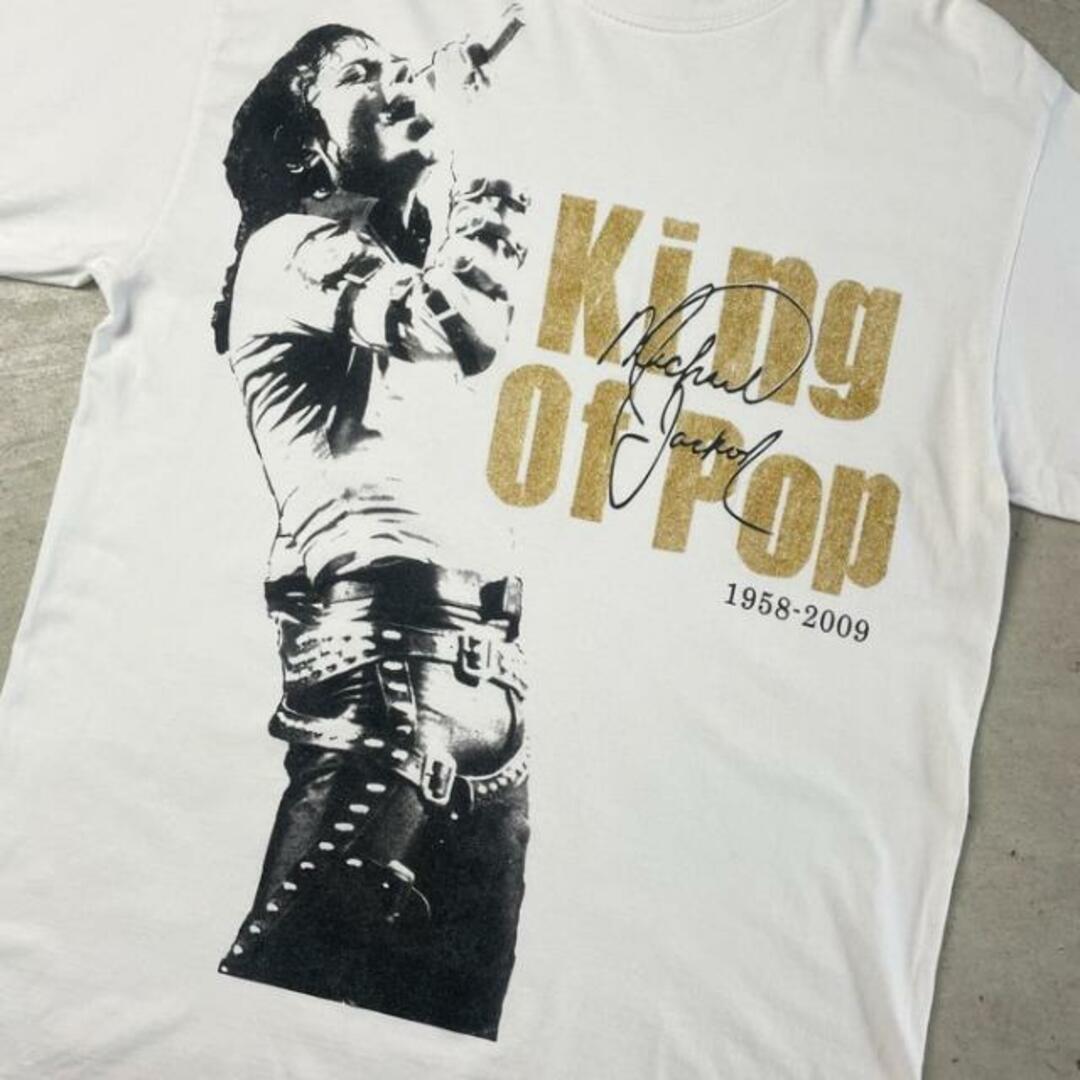 King of pop Michael Jackson Tシャツ 半袖 バンドT