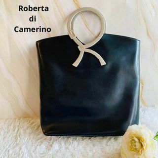 ロベルタディカメリーノ(ROBERTA DI CAMERINO)の良品★ロベルタディカメリーノ★トートバッグ★ロゴ★レザーバッグ★(トートバッグ)