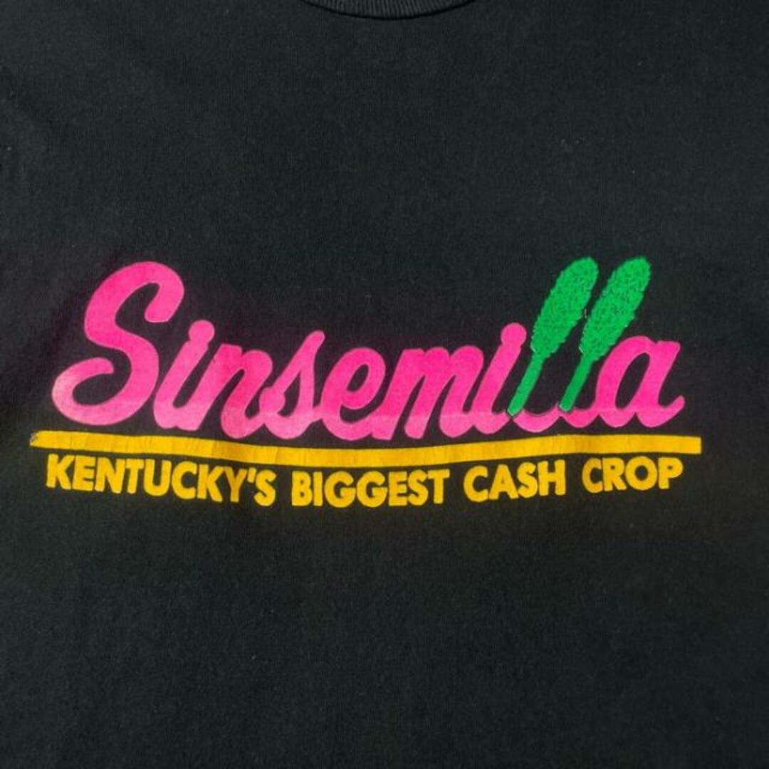 90年代 Sinsemilla マリファナ ガンジャ 両面プリントTシャツ メンズL 4