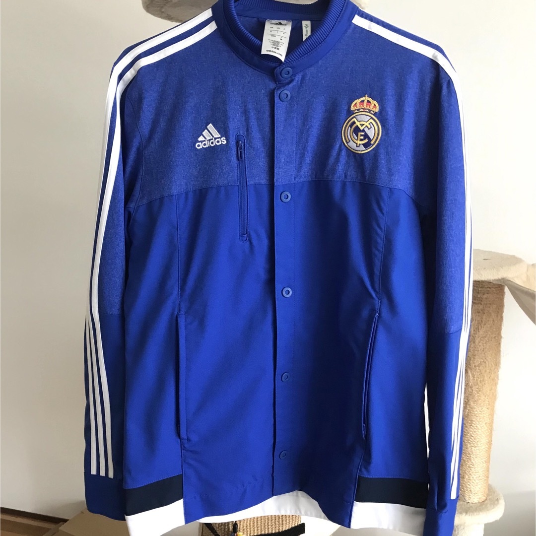 adidas(アディダス)のadidas 【Real Madrid FC 】スタジアムジャケット　M スポーツ/アウトドアのサッカー/フットサル(ウェア)の商品写真