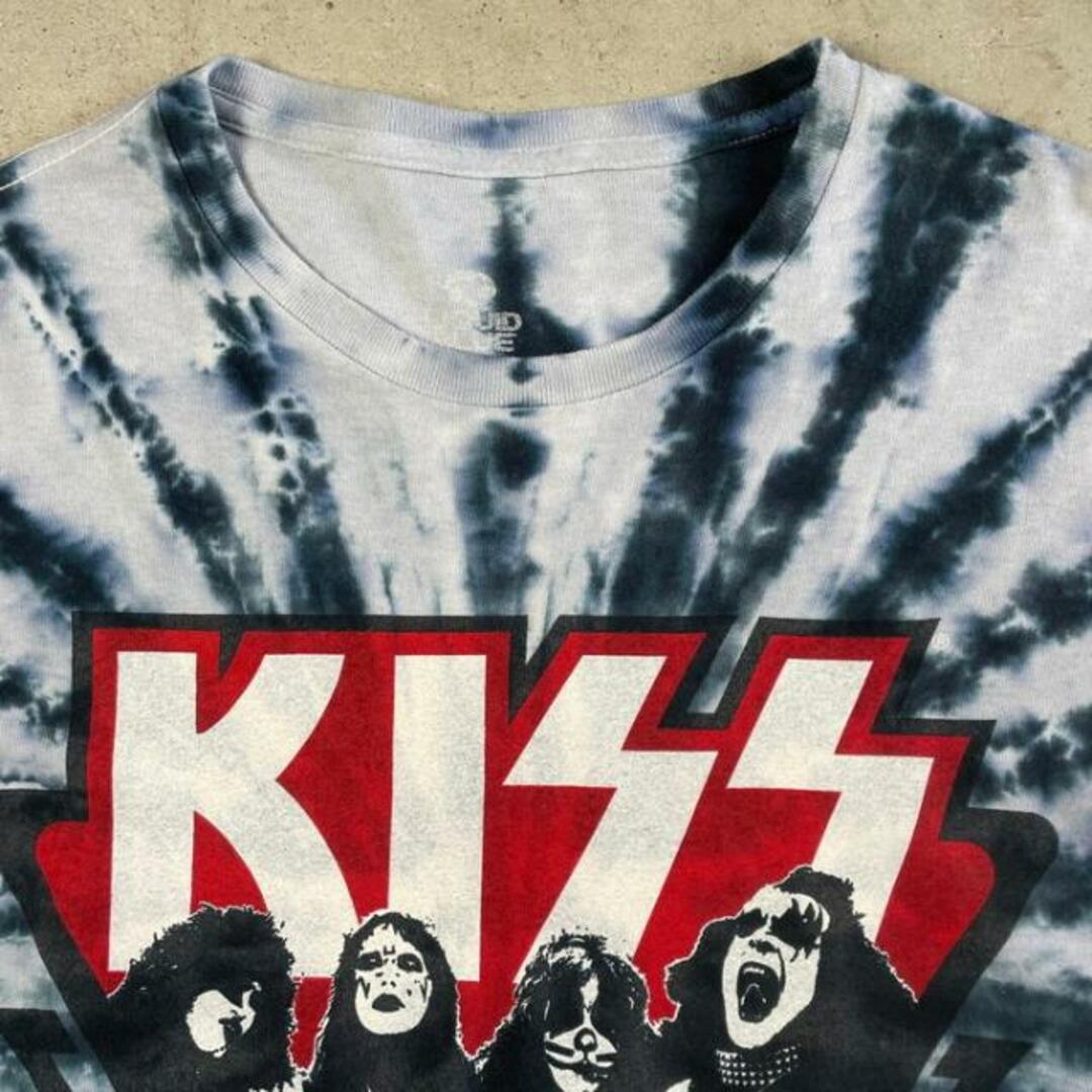 KISS キッス リプリント DESTROYER '76 タイダイ バンドTシャツ メンズ