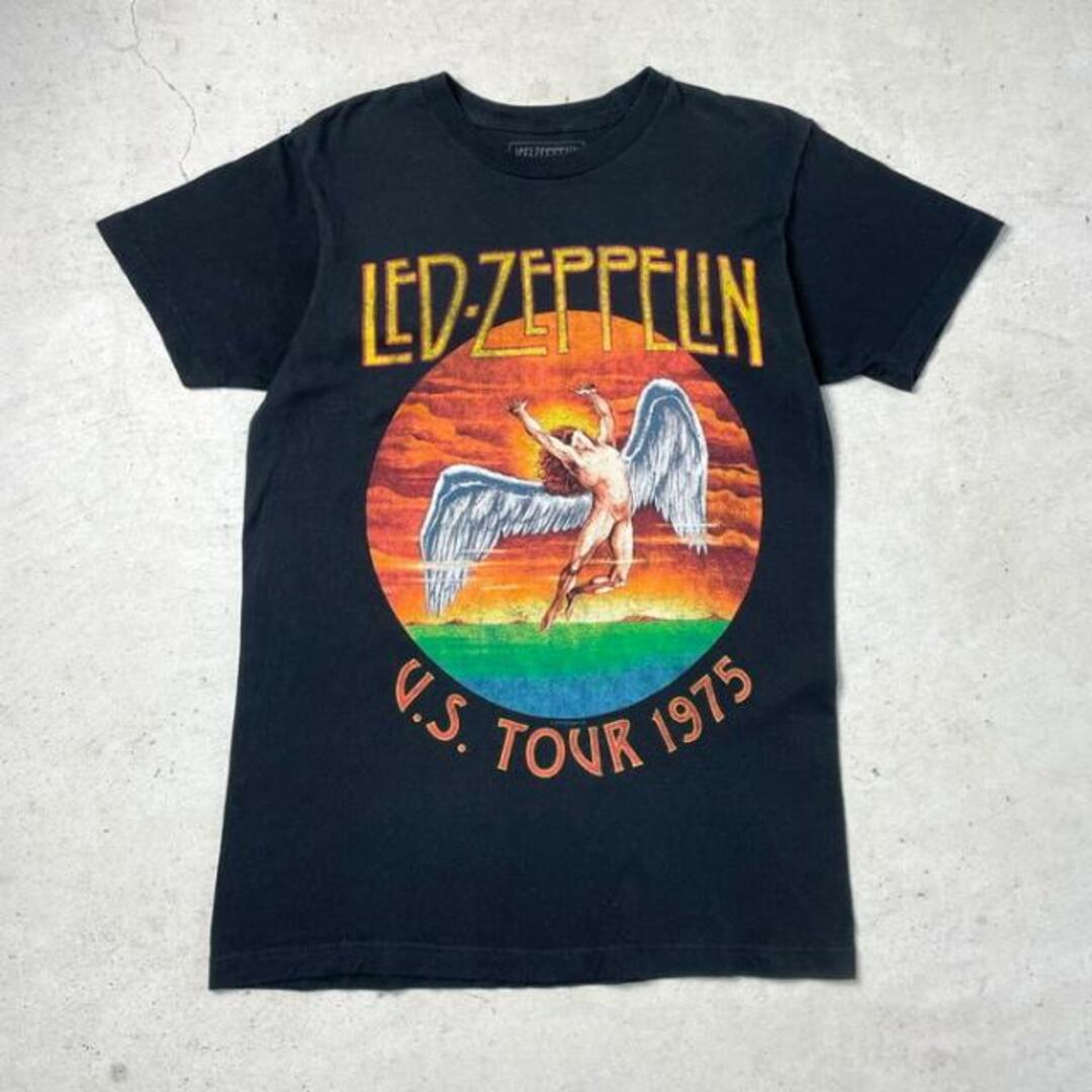 00年代 LED ZEPPELIN レッドツェッペリン U.S.TOUR 1975 リプリント バンドTシャツ メンズM