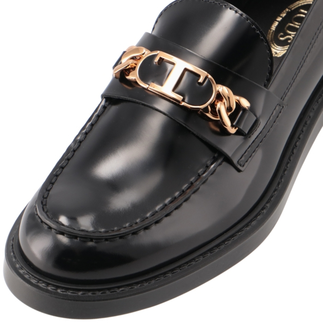 TOD'S - トッズ TOD'S ローファー メタル Tチェーン レディース TOD'S - トッズ TOD'S ローファー メタル Tチェーン レディース