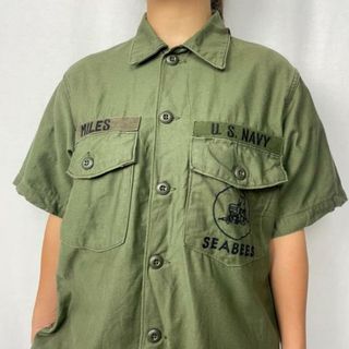 69年納品 60年代 米軍実品 U.S.NAVY 半袖 ミリタリー ...