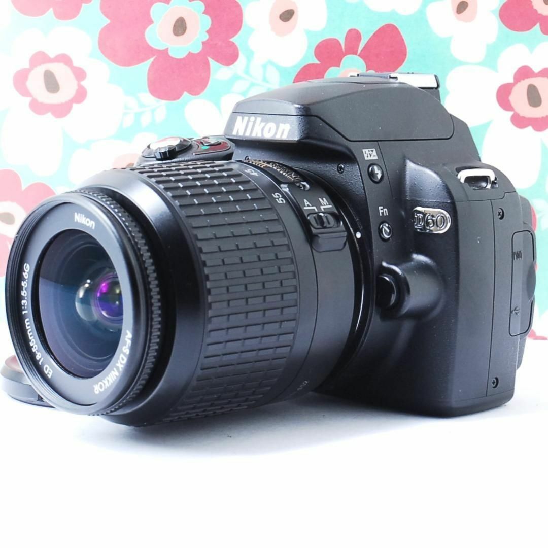 ❤️初心者お勧め❤Nikon Ｄ60❤️小さい軽るい簡単綺麗❤届いてすぐ使える❤