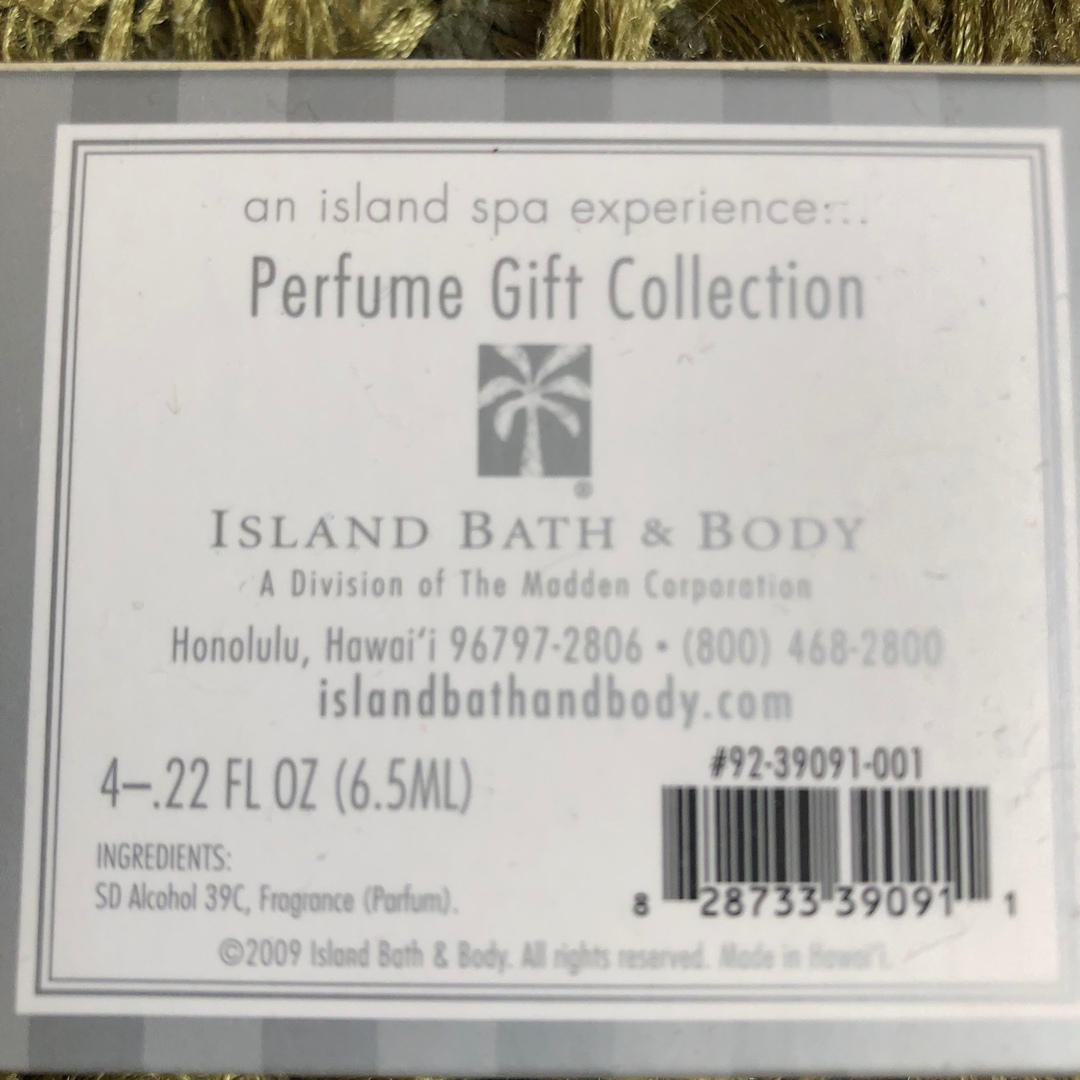 ISLAND BATH＆BODY*ピカケジャスミン*パフューム 6.5ml