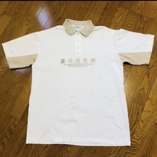 マンシングウェア(Munsingwear)のマンシングウェア　ポロシャツ　白　半袖ポロシャツ　半袖(ウエア)
