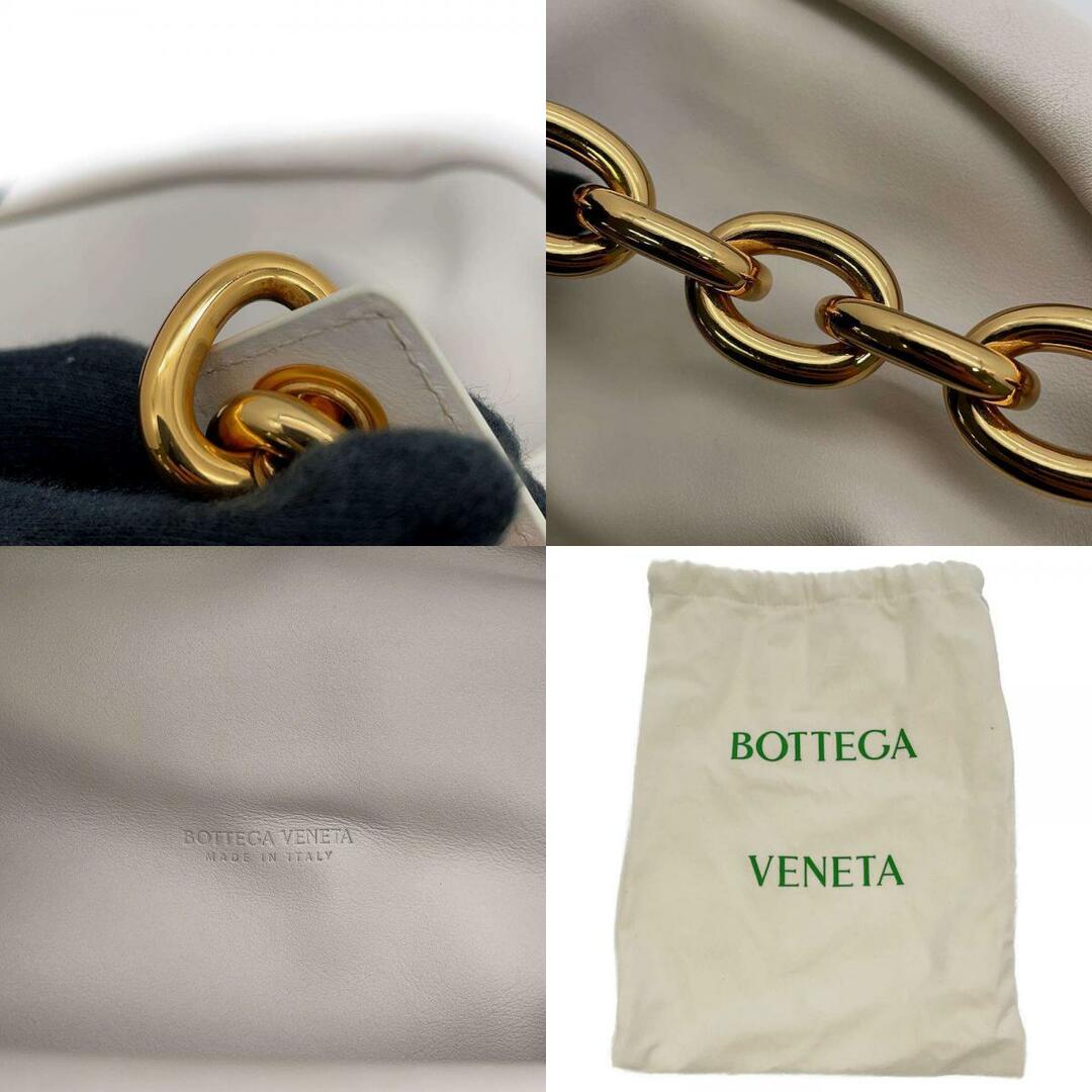 ボッテガヴェネタ ボディバッグ ザ・チェーンポーチ レザー 651445 BOTTEGA VENETA ショルダーバッグ 白