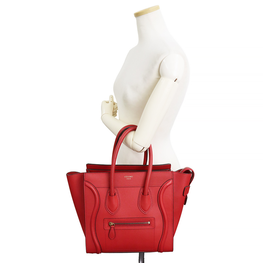 celine - セリーヌ ラゲージ マイクロ ショッパー ハンドバッグ ドラム