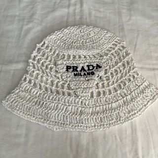 プラダ 帽子の通販 500点以上 | PRADAのレディースを買うならラクマ