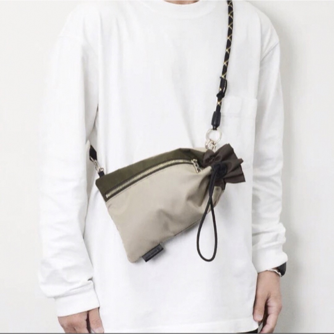 master-piece(マスターピース)のyosemite × master-piece モバイルストラップ 巾着ポーチ メンズのバッグ(ボディーバッグ)の商品写真