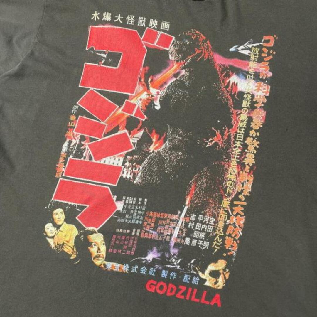 GODZILLA ゴジラ 初代 ムービー プリントTシャツ メンズXLの通販 by