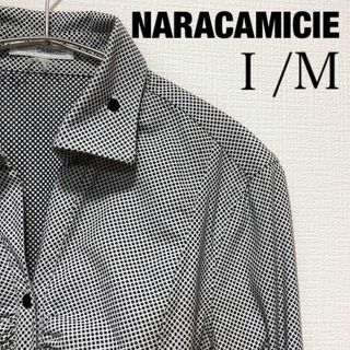 ナラカミーチェ(NARACAMICIE)のNARACAMICIE（ナラカミーチェ）ドット柄　ボタンダウンブラウス(シャツ/ブラウス(長袖/七分))