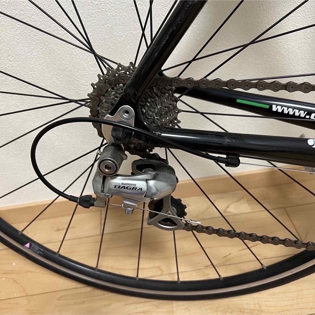 GIOS(ジオス)のGIOS ジオス CANTARE カンターレ　ブラック黒　クロスバイク スポーツ/アウトドアの自転車(自転車本体)の商品写真