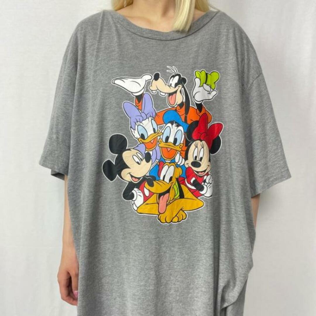 希少☆USA製90s】ディズニー ミッキー Tシャツ ブラック メンズXL - T