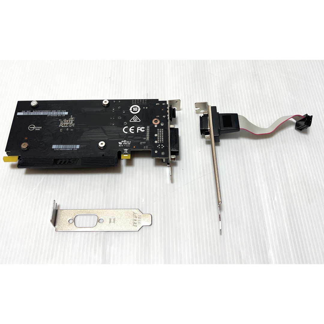 【美品】MSI GeForce GT710  グラフィックスボード VD5931