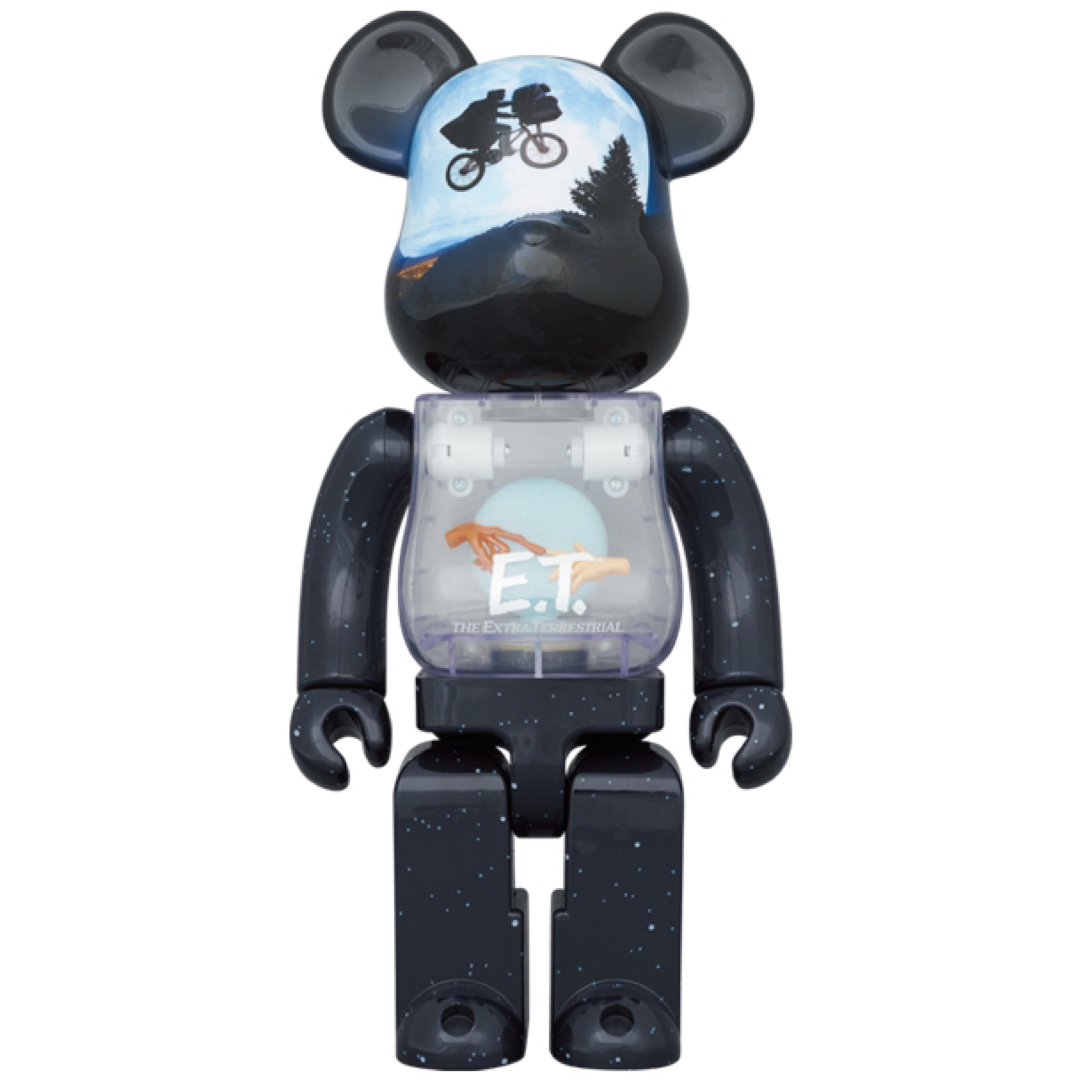 エンタメ/ホビーBE@RBRICK E.T. LIGHT UP Ver. 100％ & 400％