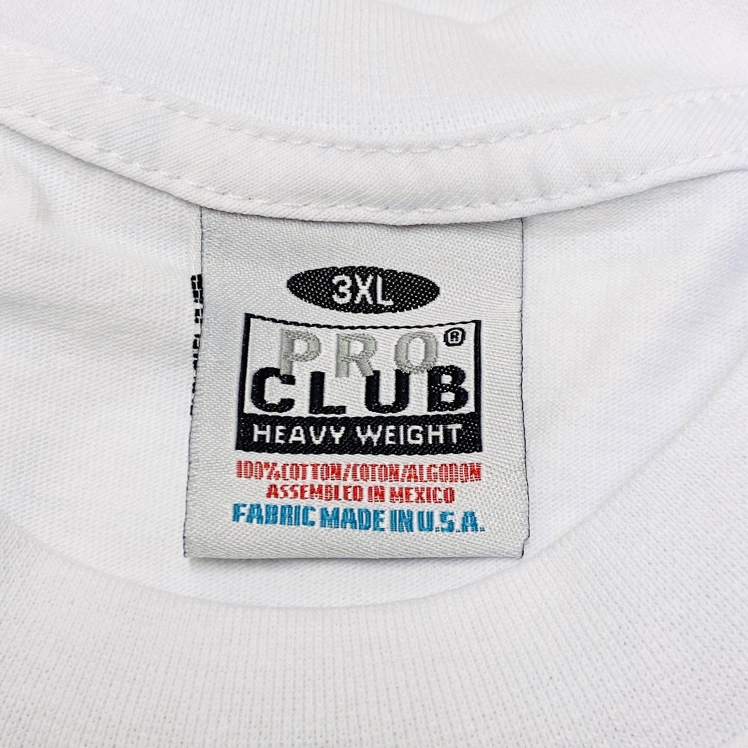 7.白黒セット 3XL Proclub プロクラブ ホワイト ブラック Tシャツ