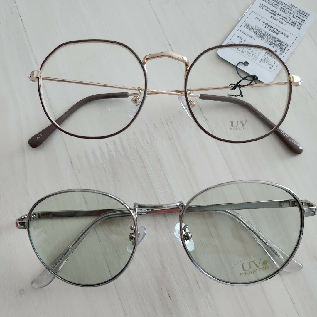 3coins サングラス 伊達メガネ レディースのファッション小物(サングラス/メガネ)の商品写真