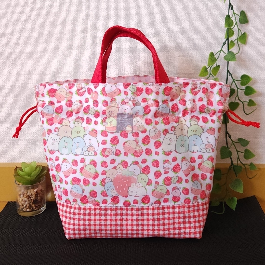 ごま様ご専用♡保冷保温ランチバッグ　お弁当袋　ハンドメイド ハンドメイドのキッズ/ベビー(外出用品)の商品写真