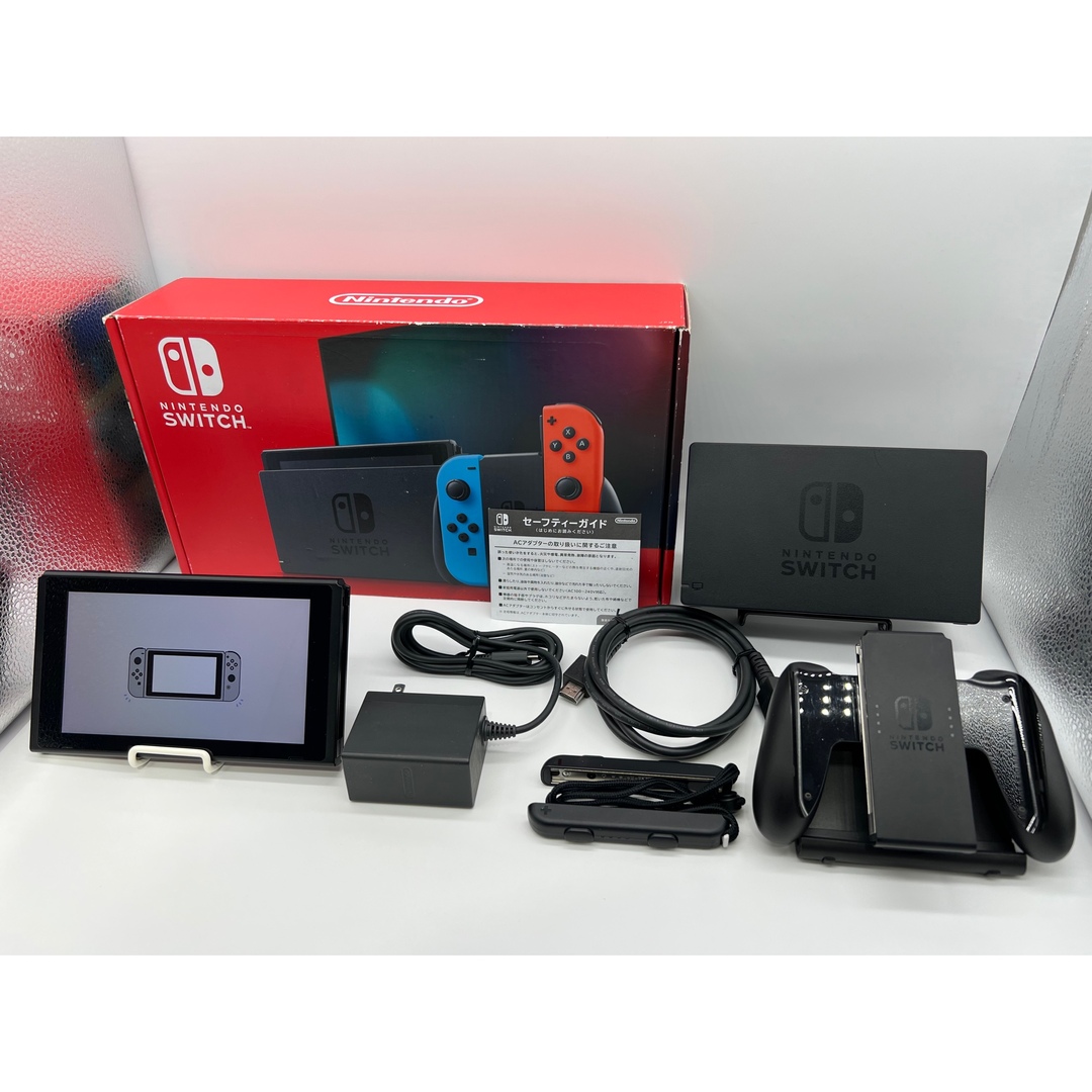 【ほぼ完品】Nintendo Switch 本体 新型 拡張バッテリー 動作品