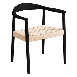 ダイニング 1脚 カフェ編藤椅子 リビングチェア 家庭用木造パソコン