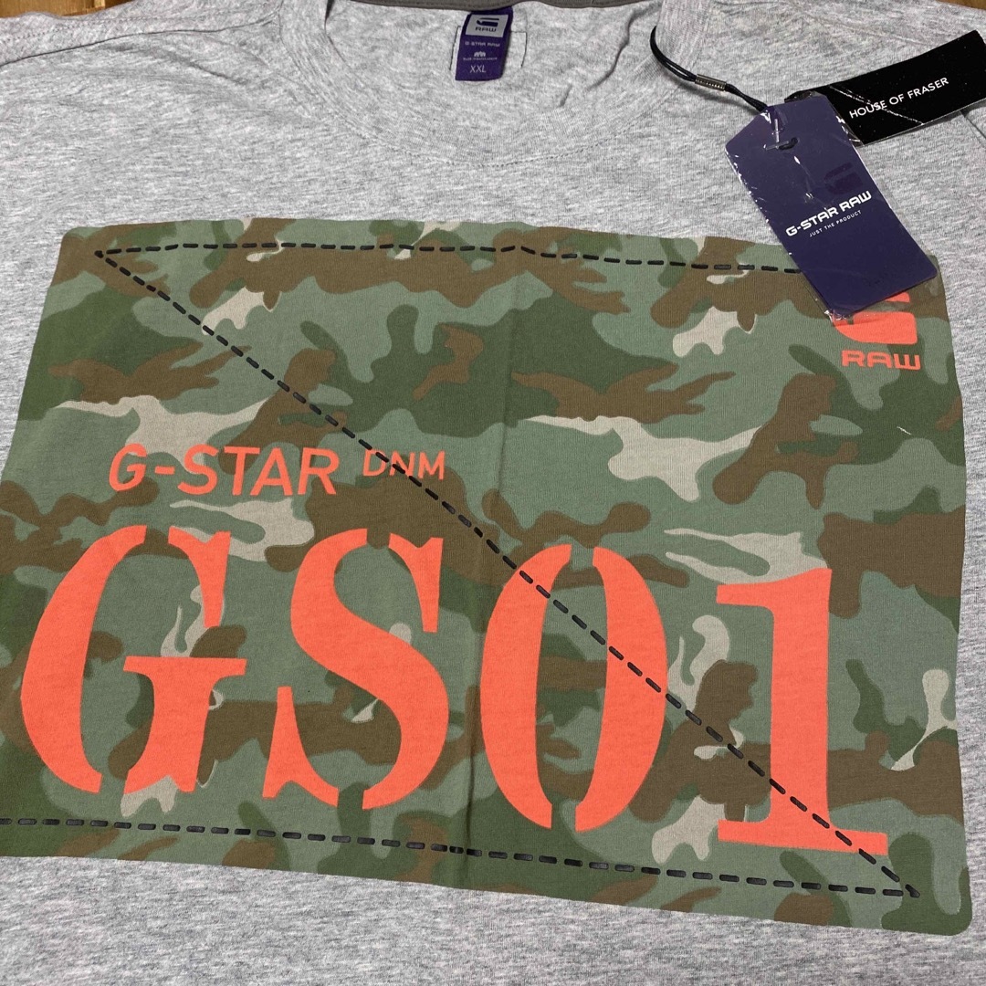 G-STAR RAW(ジースター)の【新品未使用ロンドンで購入】G-STAR RAW Ｔシャツ　　サイズXXL メンズのトップス(Tシャツ/カットソー(半袖/袖なし))の商品写真