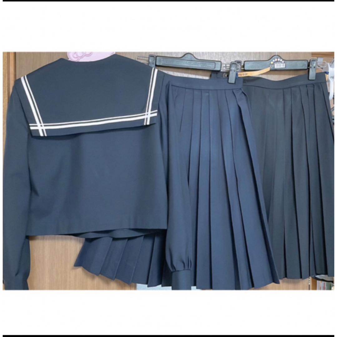 まとめ買い値引きあり中学学生服夏用冬用スカートセットw63L60