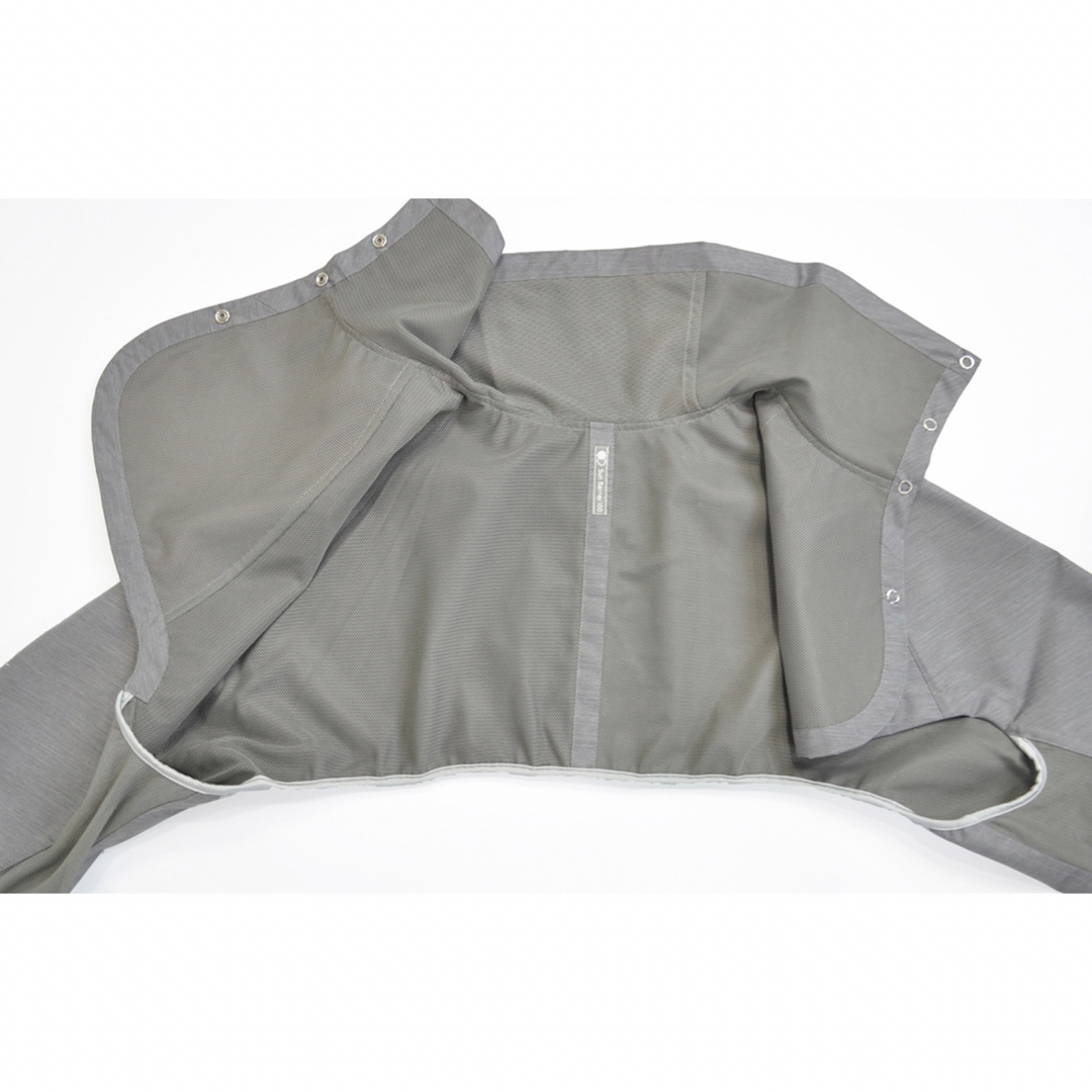 新品未使用品　サンバリア100 ショートジャケット　フロストグレー　フリーサイズ