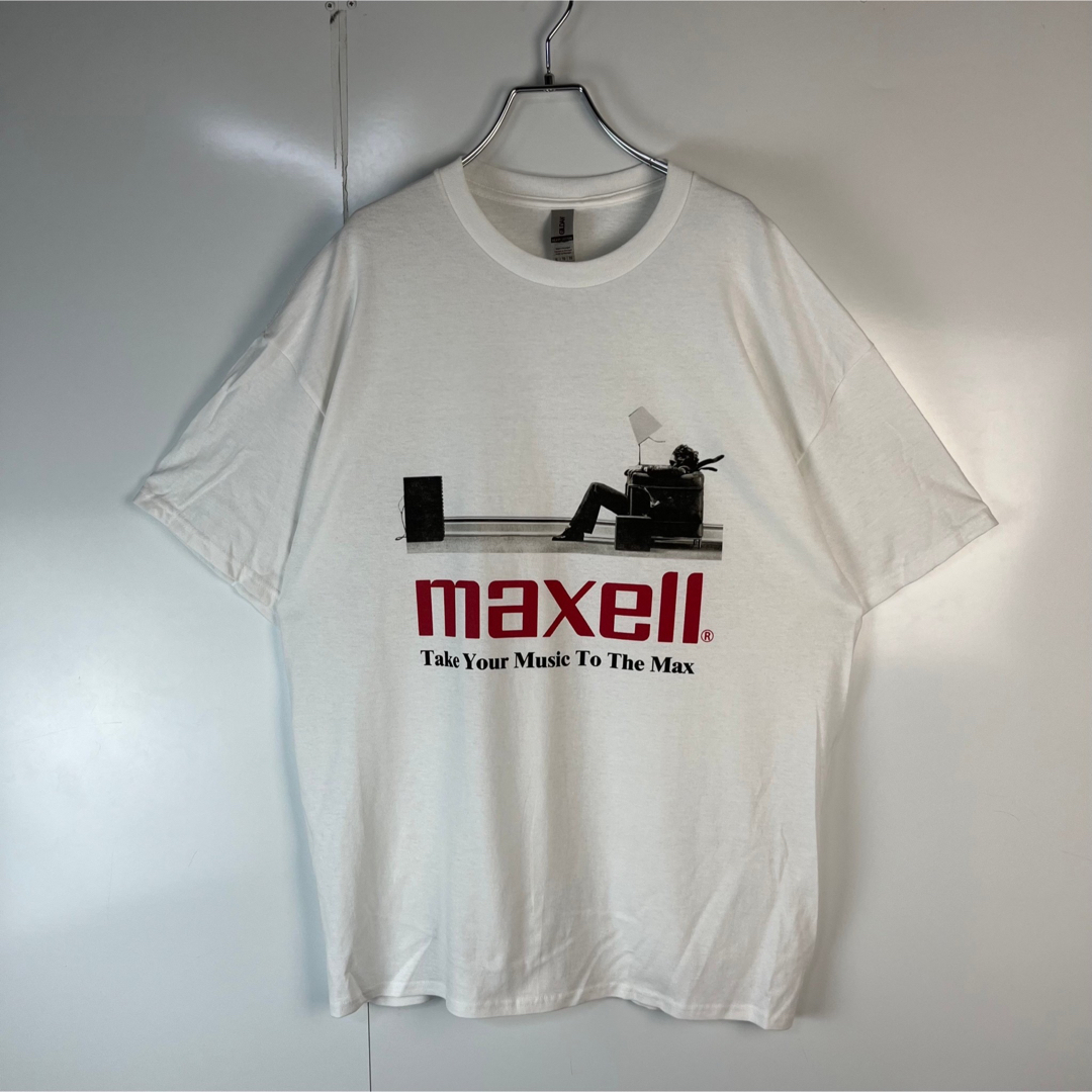 Maxell マクセルTシャツXL トラビススコット着用 jpthewavy - evc.co.il