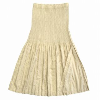イッセイミヤケ スカート(ホワイト/白色系)の通販 40点 | ISSEY