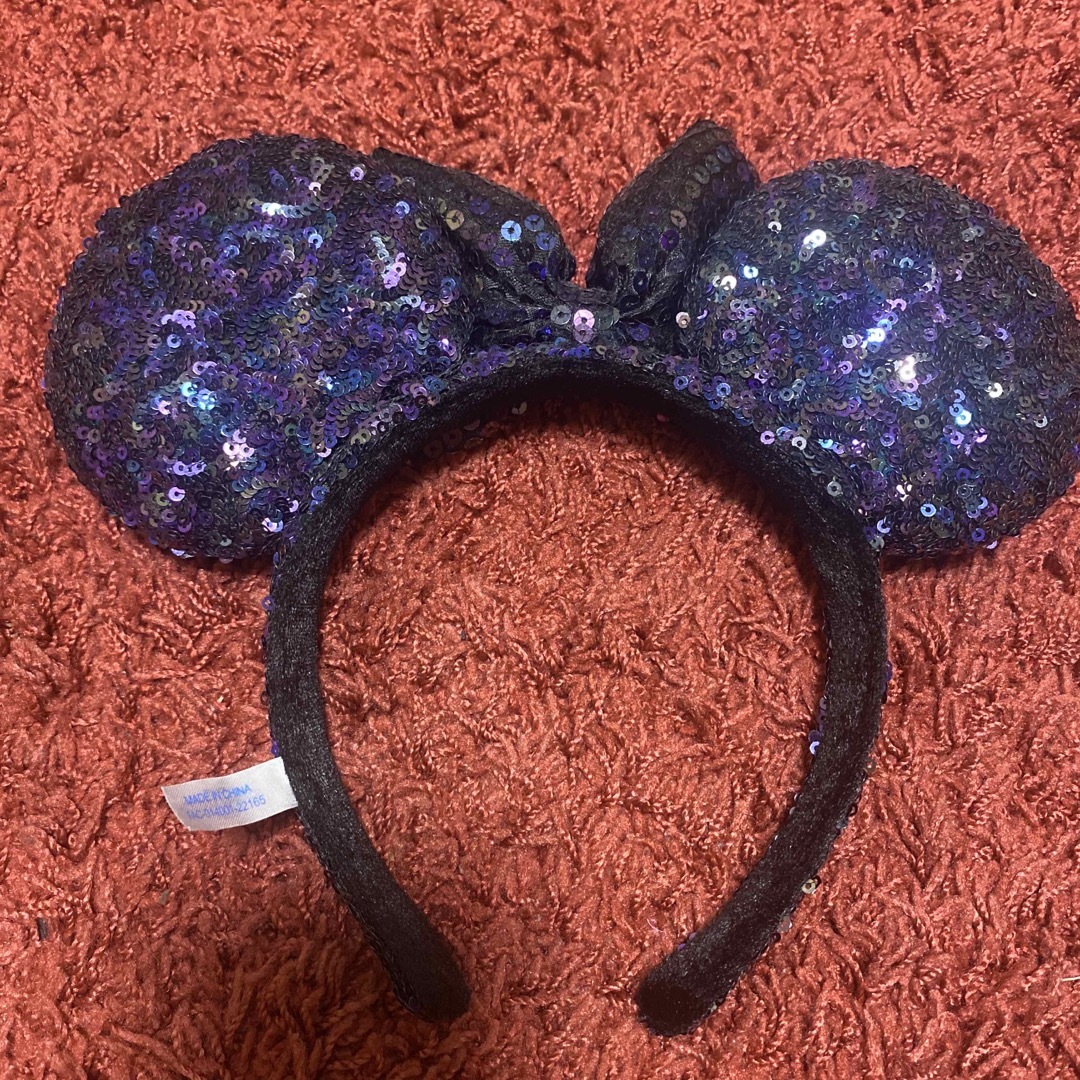 Disney(ディズニー)のディズニー カチューシャ スパンコール レディースのヘアアクセサリー(カチューシャ)の商品写真