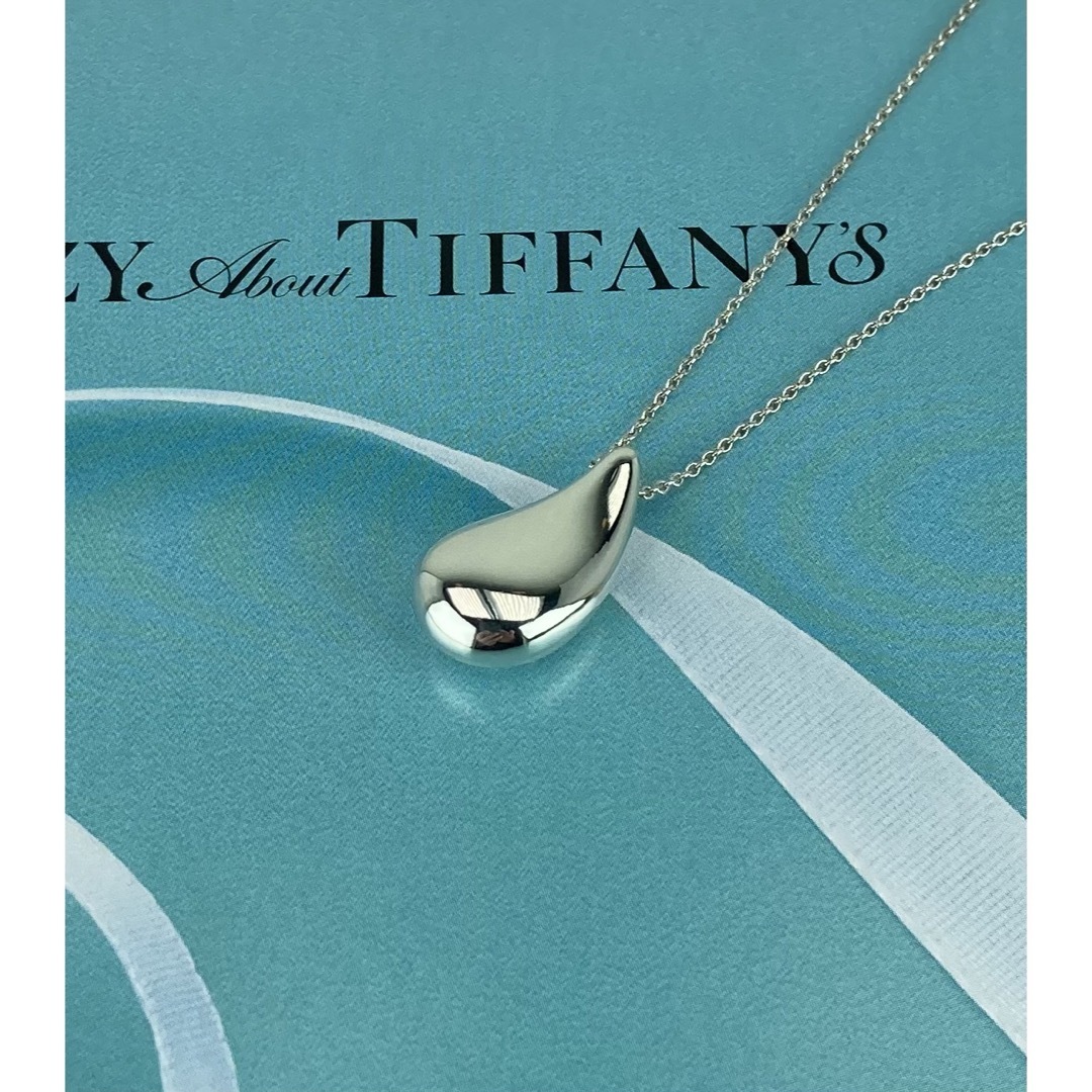 TIFFANY \u0026CO ティアドロップネックレス　ティファニー925