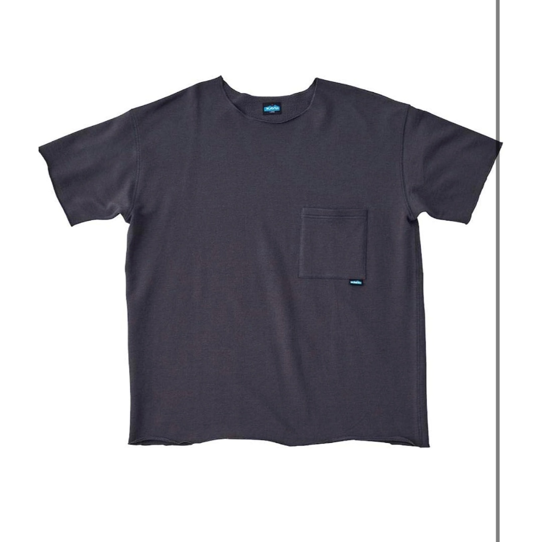 KAVU(カブー)のkavu S/S Lock 半袖　tシャツ チャコール  Sサイズ メンズのトップス(Tシャツ/カットソー(半袖/袖なし))の商品写真