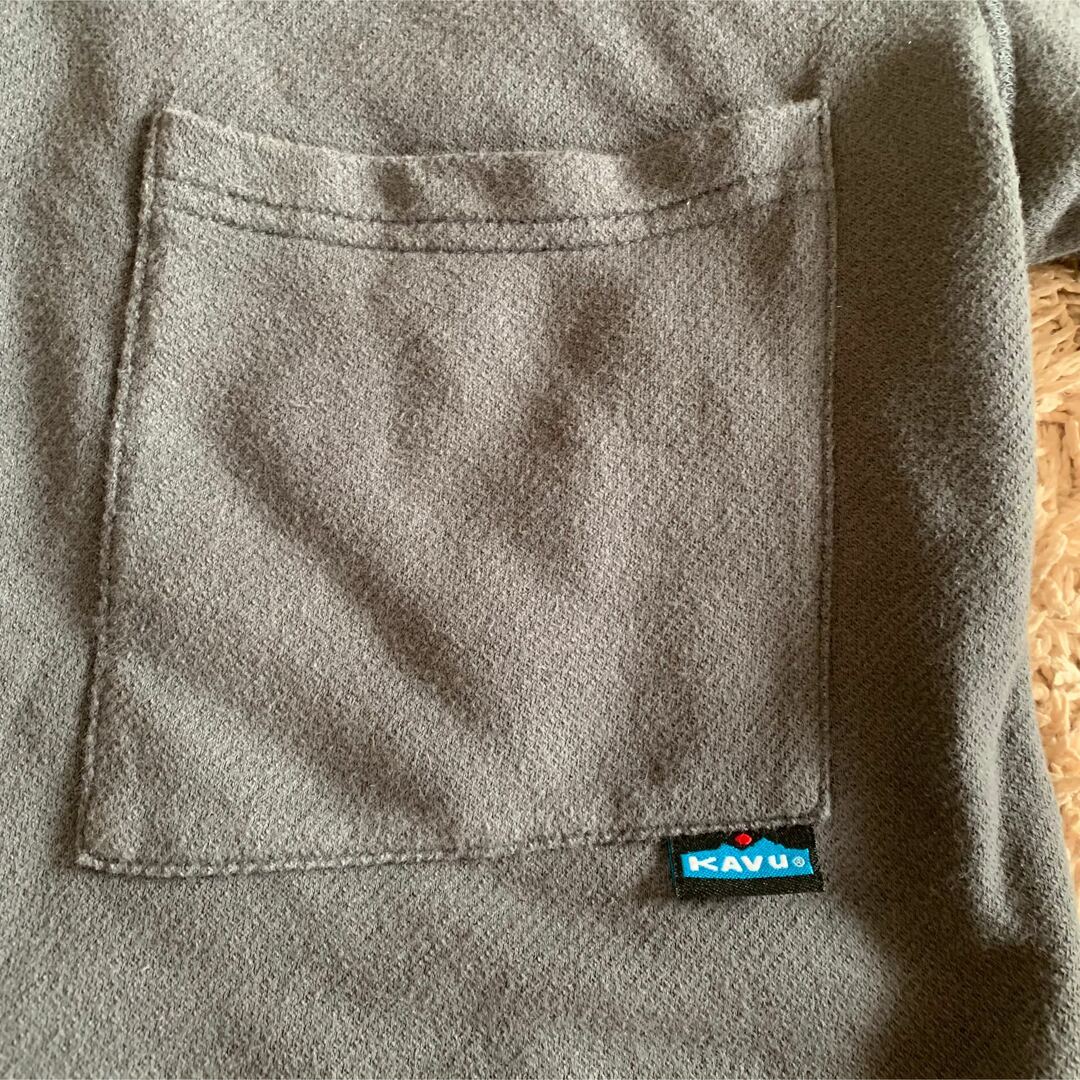 KAVU(カブー)のkavu S/S Lock 半袖　tシャツ チャコール  Sサイズ メンズのトップス(Tシャツ/カットソー(半袖/袖なし))の商品写真