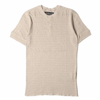 ネイバーフッド(NEIGHBORHOOD)のNEIGHBORHOOD ネイバーフッド Tシャツ サイズ:XL ヘンリーネック サーマル 半袖 Tシャツ H-WAFFLE / C-HENLEY．SS 17SS ベージュ トップス カットソー【メンズ】(Tシャツ/カットソー(半袖/袖なし))