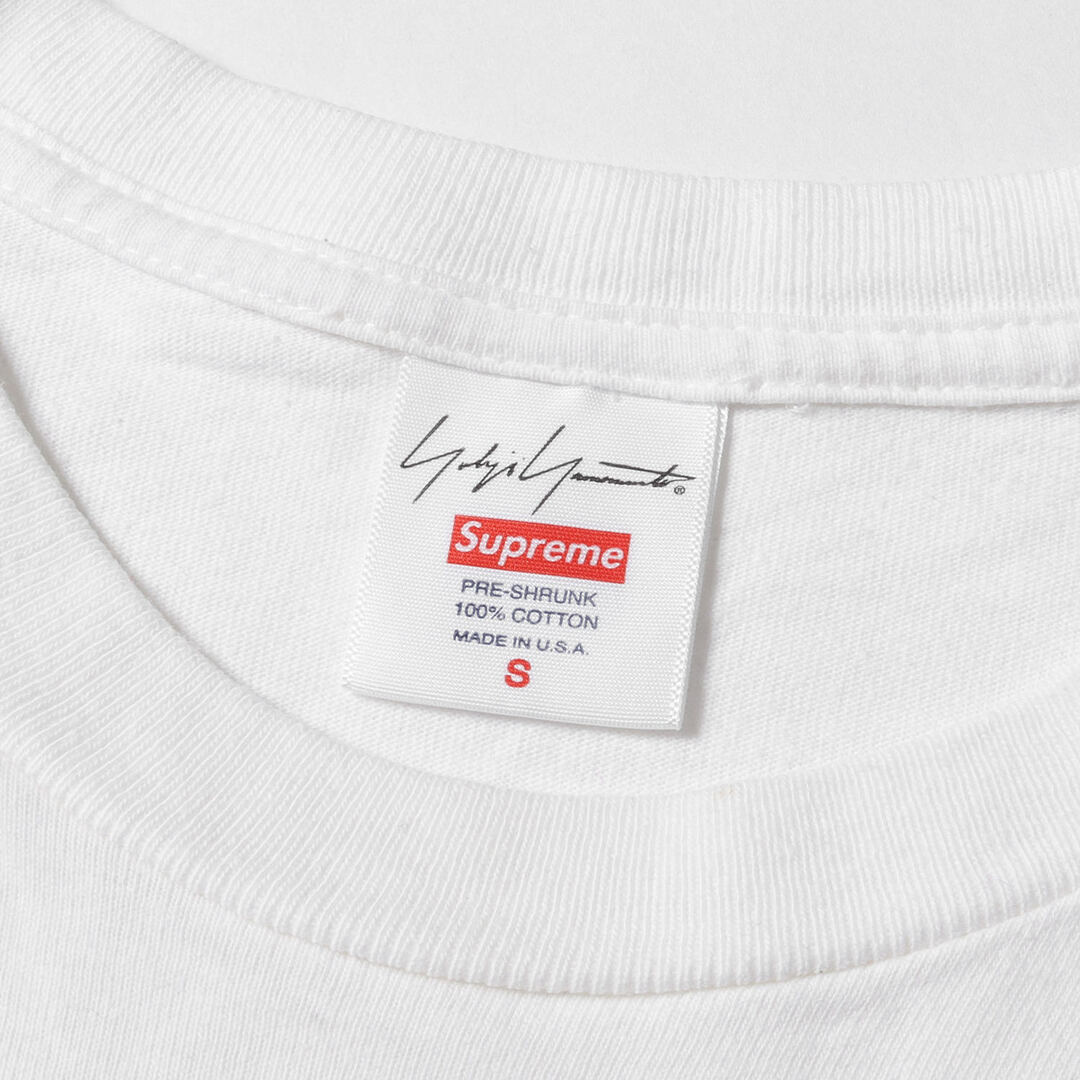 20AW Supreme Yohji Yamamoto Logo Tee 白 M