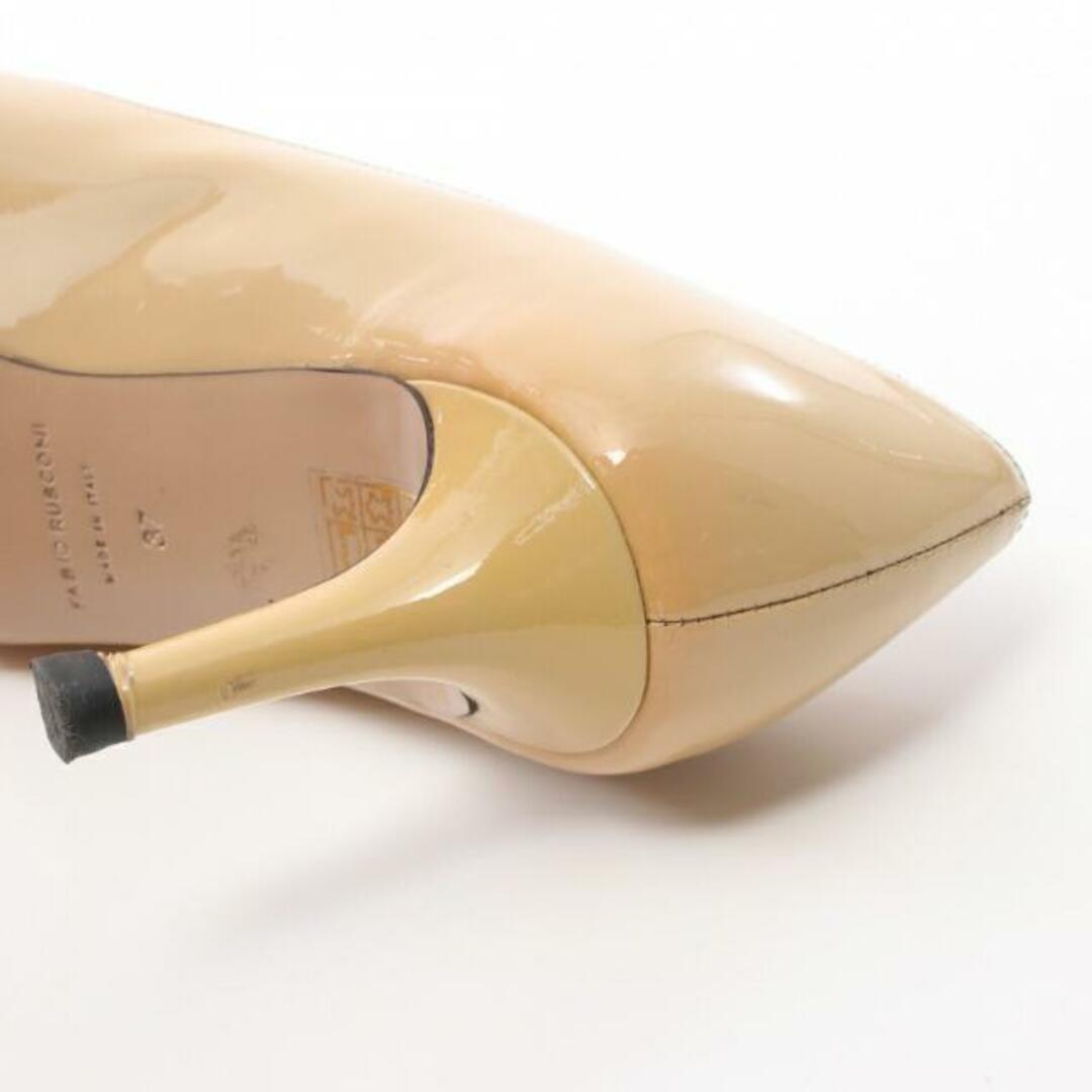 FABIO RUSCONI(ファビオルスコーニ)のKIM パンプス エナメルレザー ライトベージュ レディースの靴/シューズ(ハイヒール/パンプス)の商品写真