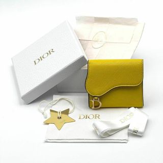 クリスチャンディオール(Christian Dior)の【超美品】ディオール　財布　折り財布　サドル　SADDLE ロータス　ウォレット(財布)