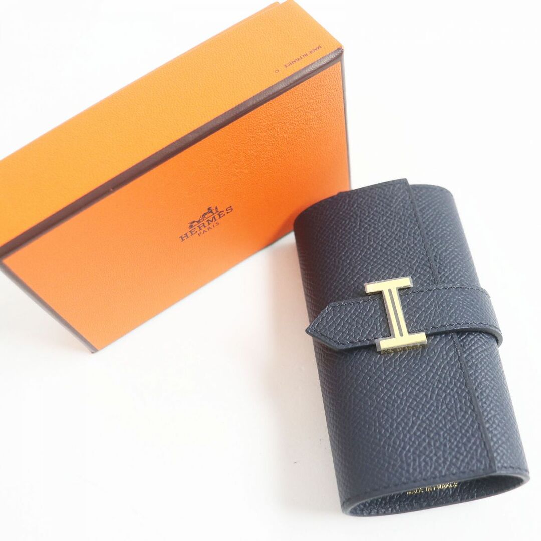 Hermes - 未使用品□HERMES/エルメス ベアン Hロゴ ゴールド金具