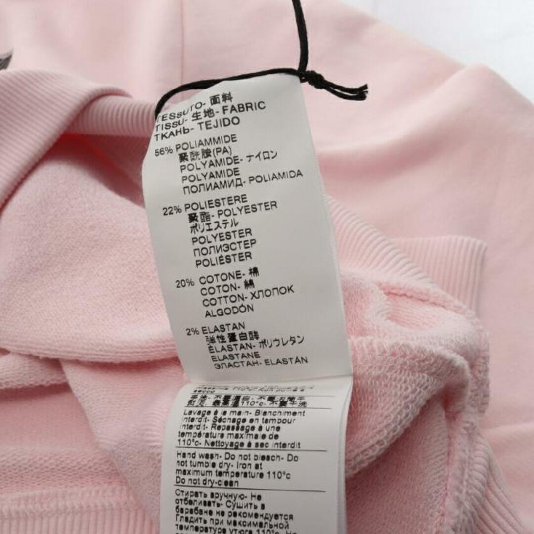 MSGM(エムエスジイエム)の トレーナー スウェットシャツ クルーネック ロゴプリント ピンク レディースのトップス(トレーナー/スウェット)の商品写真